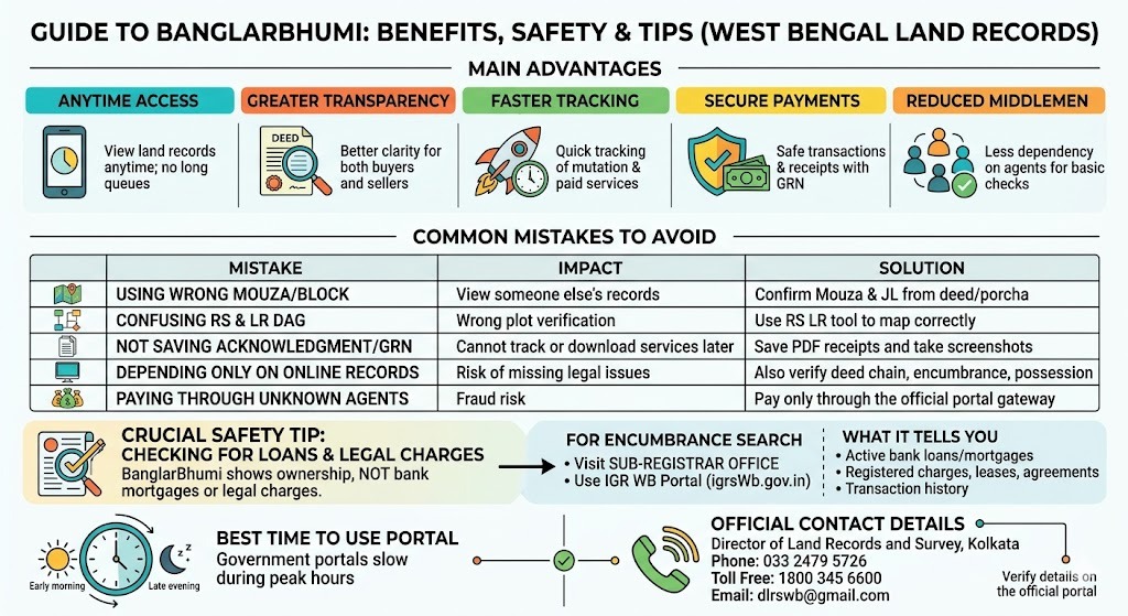 Benefits and safety tips for BanglarBhumi